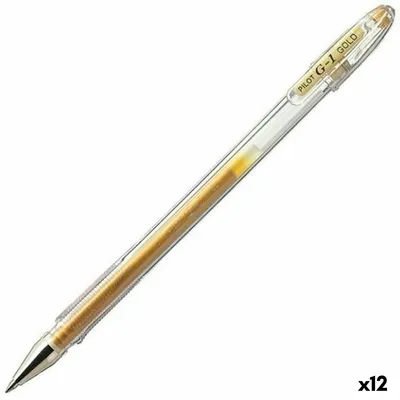 Obrázek produktu pro Roller Pilot G-1 Gold 0,4 mm (12 kusů)
