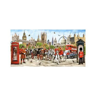 Produktbild von Castorland Puzzle Pride of London - 4000 Teile Stadtmotiv