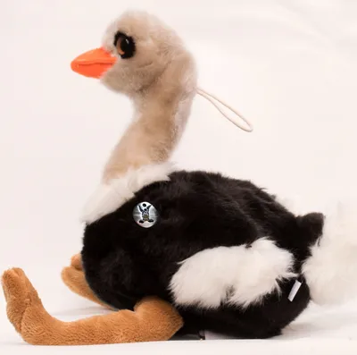 Produktbild von Strauß Kuscheltier Vogel Laufvogel 44 cm Plüschtier SPEEDY