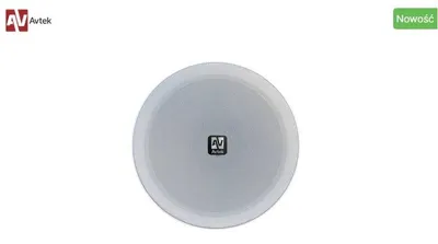 Zdjęcie produktu dla AVTEK Głośnik Sufitowy CS 606, 10W, 8 Ohm, Biało-Szary