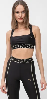 Obrázok produktu pre PUMA 522253_01_XS, Dospelý, Žena, Black/Deco Glam, XS, 1 kusov