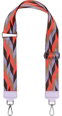 Produktbild von styleBREAKER Breiter Taschen Schulterriemen verstellbar mit Rauten Muster, Wechsel Taschengurt, Handyband, Handykette 02013031