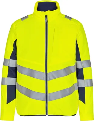 Produktbild von ENGEL Warnschutz Stepp-Innenjacke Safety 1159-158-38165 Gr. XL gelb/blue ink