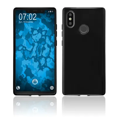 Produktbild von PhoneNatic Case kompatibel mit Xiaomi Mi 8 SE - schwarz Silikon Hülle Cover