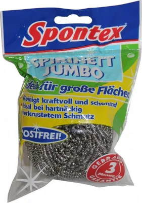 Produktbild von Spontex Spirinett Jumbo extra große Topfreiniger Packung 1 Stück