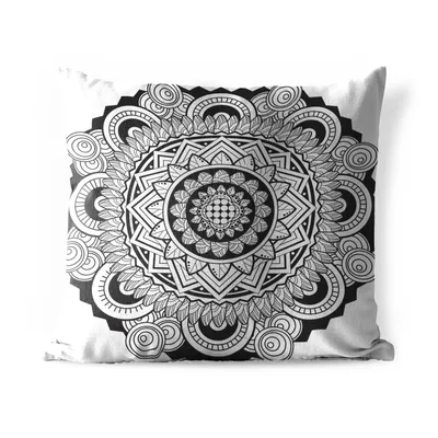 Obrázek produktu pro MuchoWow® Vnější polštář - Mandala dekorativní -40x40 cm- Odolnost proti povětrnostním vlivům - polštář do obývacího pokoje