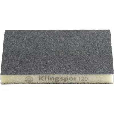 Produktbild von Klingspor SW 502 Schleifschwämme, Siliziumkarbid Korn 120 96 x 123 x 12,5 mm