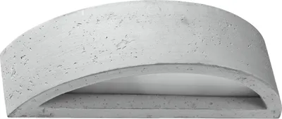 Produktbild von Wandleuchte ATENA Beton 1xE27 15W Beton/Glas 10x14.5x40cm Sollux Lighting