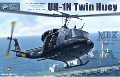 Immagine prodotto di KITTY HAWK KH80158 Bell UH-1N Twin Huey