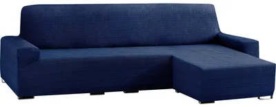Productafbeelding van ECOMMERC3 Chaise longue-hoes, korte hoekdeel rechts, elastisch, van jacquardstof