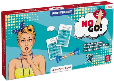 Produktbild von AGM Partyspiel No Go, Brettspiel, Familie, 12 Jahr(e), Familienspiel