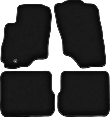 Immagine prodotto di Tappetini in velluto per Mitsubishi Outlander I (2001-2006, SUV) neri, set 4 pz, con fissaggi