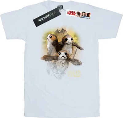 Produktbild von Star Wars: The Last Jedi - T-Shirt für Herren BI1181 (S) (Weiß)
