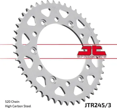 Productafbeelding van JTSPROCKETS kettingtandwiel JTR245/3.42, achter, koolstofstaal