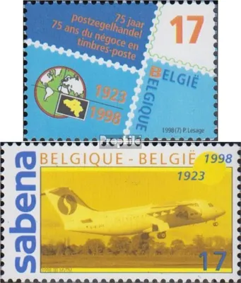 Produktbild von Briefmarken Belgien 1998 Mi 2804,2805 (kompl.Ausg.) postfrisch Philatelie