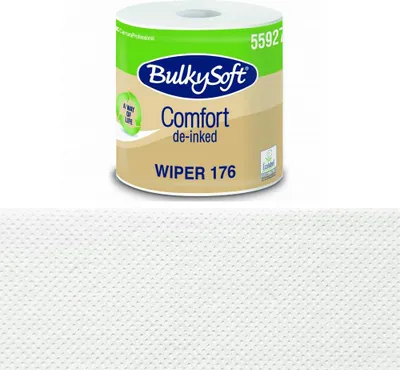 Image de Essuie-tout économique, 176 m, 2 couches, Bulkysoft Comfort, désencré, 1 rouleau