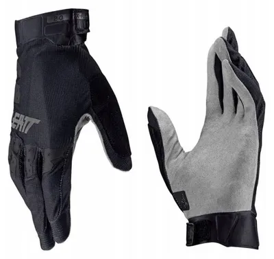 Zdjęcie produktu dla Leatt Gloves MTB 2.0 X-Flow, Rękawiczki, Dorosły, Czarny, M, Zapięcie na rzep