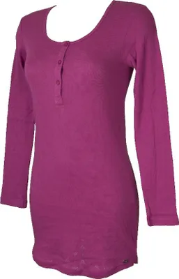 Produktbild von EMPORIO ARMANI Langarm Nachthemd mit Henley-Ausschnitt Artikel 163353 3A258, ITA S - CN 165 / 70, Cotone 100%