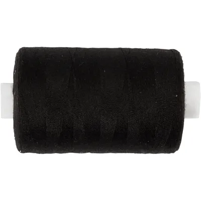 Produktbild von Nähgarn, Schwarz, 1000 m/ 1 Rolle [HOB-41217]