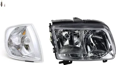 Zdjęcie produktu dla Johns, reflektor pasuje do VW Polo 00 6N 6Kv 10/99-09/2001 RE żarówki kierunkowskazy