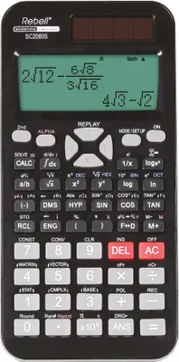 Obrázek produktu pro Kalkulačka Rebell SC2080S kapesní vědecká černá