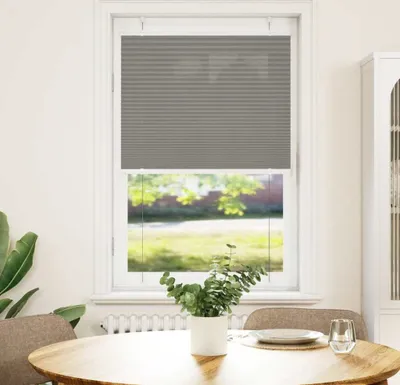 Immagine prodotto di Tenda Plissettata Antracite 80x150 cm Larghezza Tessuto 79,4 cm