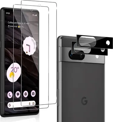 Obrázek produktu pro 2x ochranné sklo ( displej + fotoaparát ) pro Google Pixel 7A celoplošná pancéřová fólie