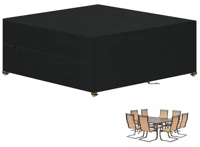 Obrázek produktu pro Ochranný obal na zahradní nábytek, vodotěsný, materiál 420D Oxford, rozměry 300x300x100 cm