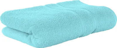 Produktbild von Premium Frottee Badetuch 100x150 cm in türkis von StickandShine in 500g/m² aus 100% Baumwolle