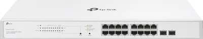 Image de TP-Link Festa FS318GP V1 - Commutateur - Smart - 16 x 10/100/1000 (PoE+) + 2 x Gigabit SFP - Montable en rack - PoE+ (150 W)