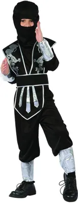 Produktbild von Ninja-Kostüm Jungen L 10-12 Jahre (130-140 cm)