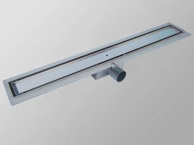 Produktbild von befliesbare Edelstahl-Duschrinne 70 cm
