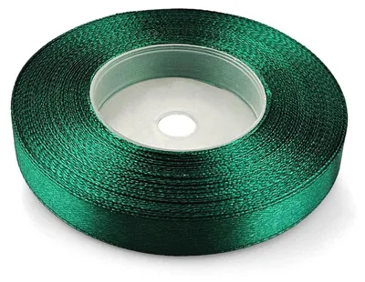 Productafbeelding van Satinband Flaschengroen 12 mm x 32 m voor decoratie en knutselen
