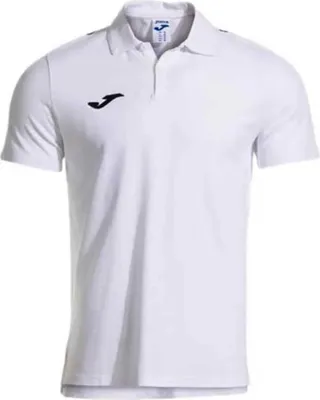 Obrázok produktu pre Polo tričko Joma Olimpiada s krátkym rukávom, biele, veľkosť 4XL, pánske, biele, 4XL