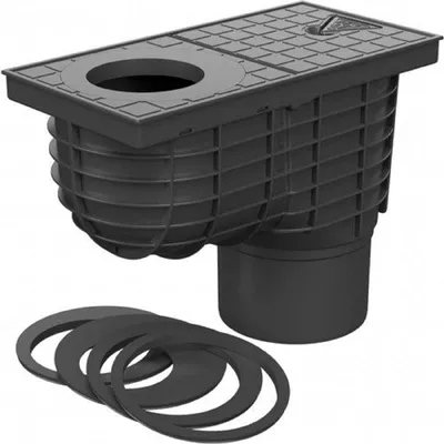 Immagine prodotto di Chuděj Fondo scarico fognario KV125 D125 mm 325 B