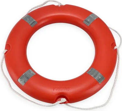 Produktbild von Rettungsring SOLAS / 720 x 440 mm, Orange, für Boote