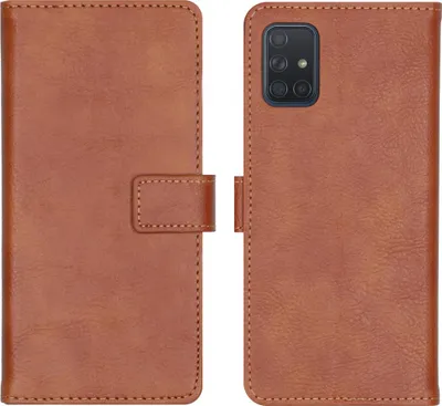 Image de imoshion Luxe Bookcase pour le Samsung Galaxy A71 - Marron