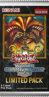 Produktbild von Yu-Gi-Oh! World Championship 2025 Limited Pack Booster Englisch