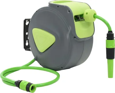 Obrázek produktu pro Automatický vratný naviják na zahradní hadici nástěnný 10 + 1 m