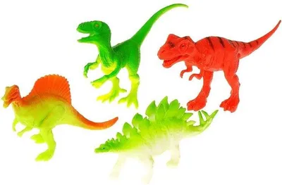 Immagine prodotto di Dinosauri, 4 pezzi - ADAR