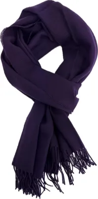 Produktbild von Omgoods – Merinowoll-Schal für Damen und Herren, 200 x 50 cm, Lila
