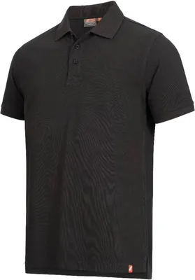 Produktbild von Nitras Motion Tex Light Poloshirt | Gr. 3XL | 100% Baumwolle | schwarz