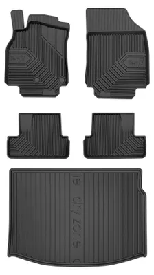 Immagine prodotto di Tappetini 3D TPE + baule DryZone per Renault Megane III 2008-2016 5 pezzi
