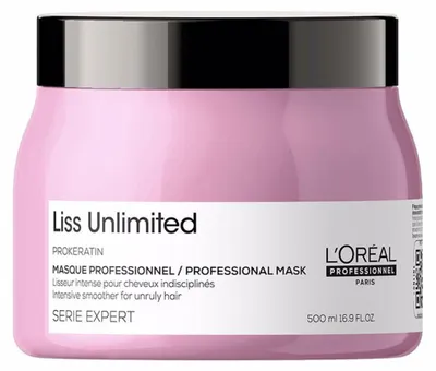 Zdjęcie produktu dla Loreal Expert Liss Unlimited tusz do rzęs 500 ml