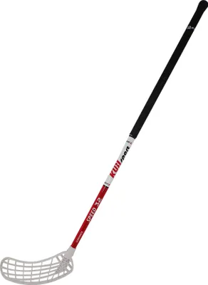 Productafbeelding van Florbalstok FREEZ SPEED 32, wit-rood, 100 cm, rond, voor rechts