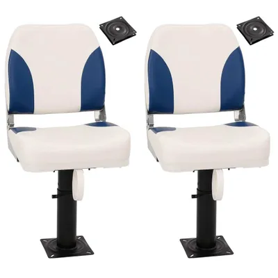 Produktbild von Stabli Möbel Bootssitze mit Podest 2er set Höhenverstellbar 360° Drehbar - Modellbau & -fahrzeuge VIDAXL2025 8559933