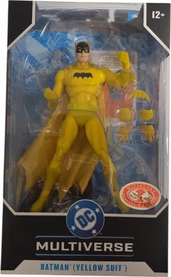 Produktbild von DC Multiverse Actionfigur Yellow Batman (Chase) 18 cm