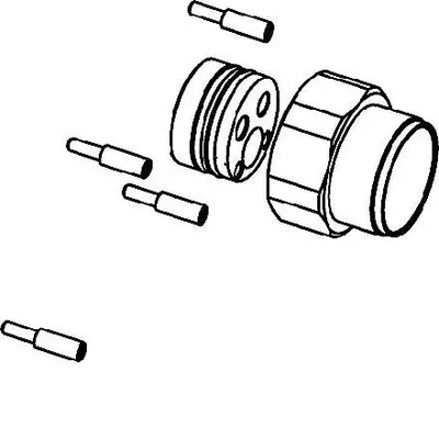 Produktbild von Hansa Verlängerungssatz 20 mm, für Hansamatrix Einhandbatterie