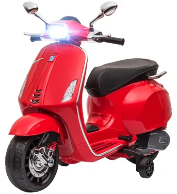 Zdjęcie produktu dla AIYAPLAY – elektryczny motocykl dla dzieci 6 V z odtwarzaczem MP3, portem USB i radiem FM oraz światłami