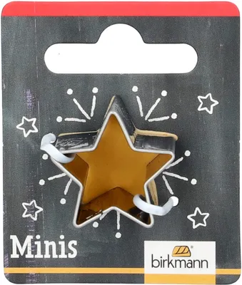 Image de Mini Emporte-pièce étoille 2,5cm - Birkmann